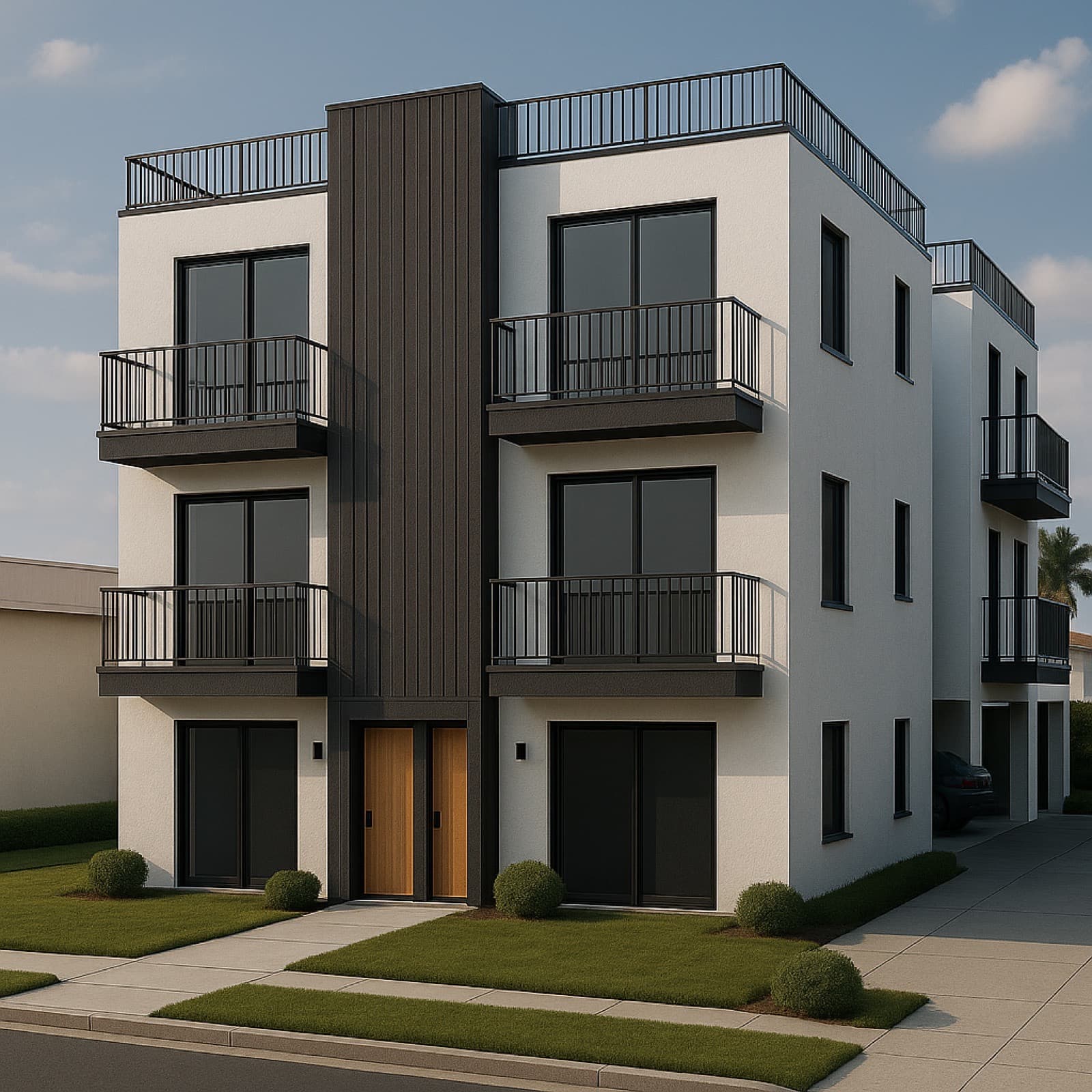 3850 Westwood Blvd — The Culver VI, multi-family construction rendering